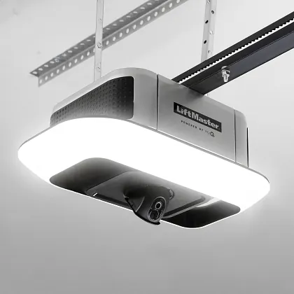 LiftMaster 6690L 1-1/4 HP belt-drive opener with integrated 360-degree camera